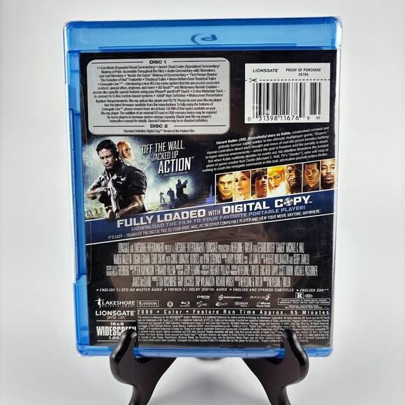 Gamer (Blu-ray/Digital, 2009, R) 2-Disc Special Edition Gerard Butler SEALED - Picture 2 of 3